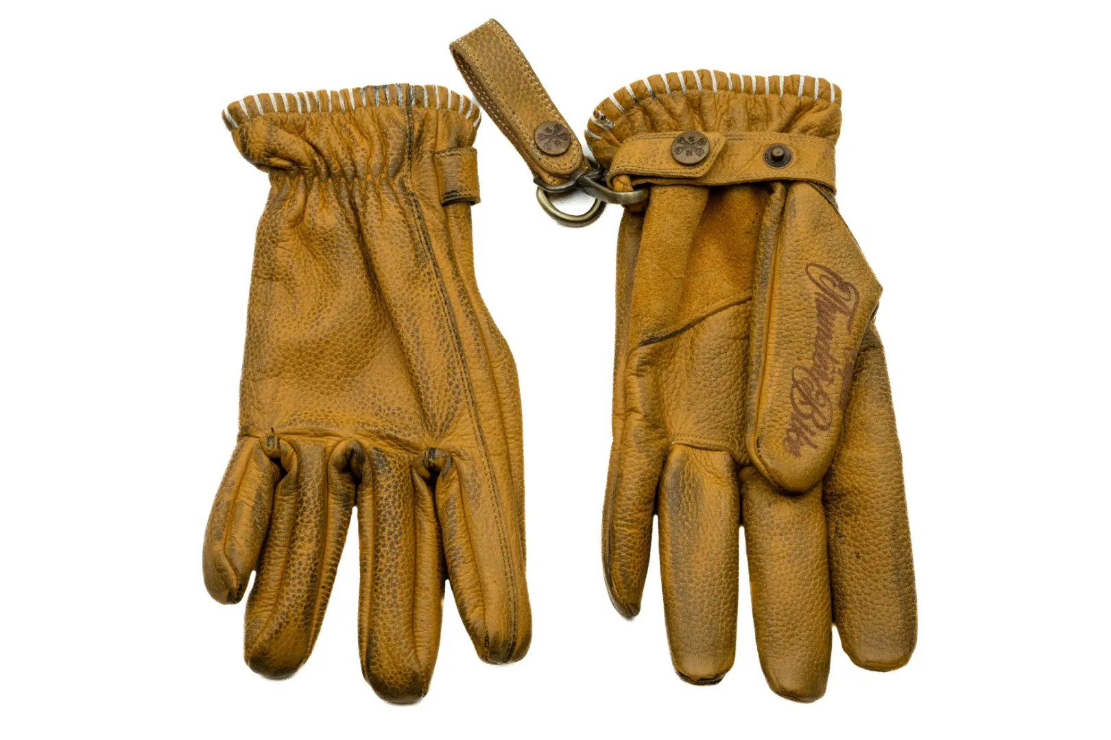 13 1/2 x Thunderbike Loud Ride Handschuhe gelb