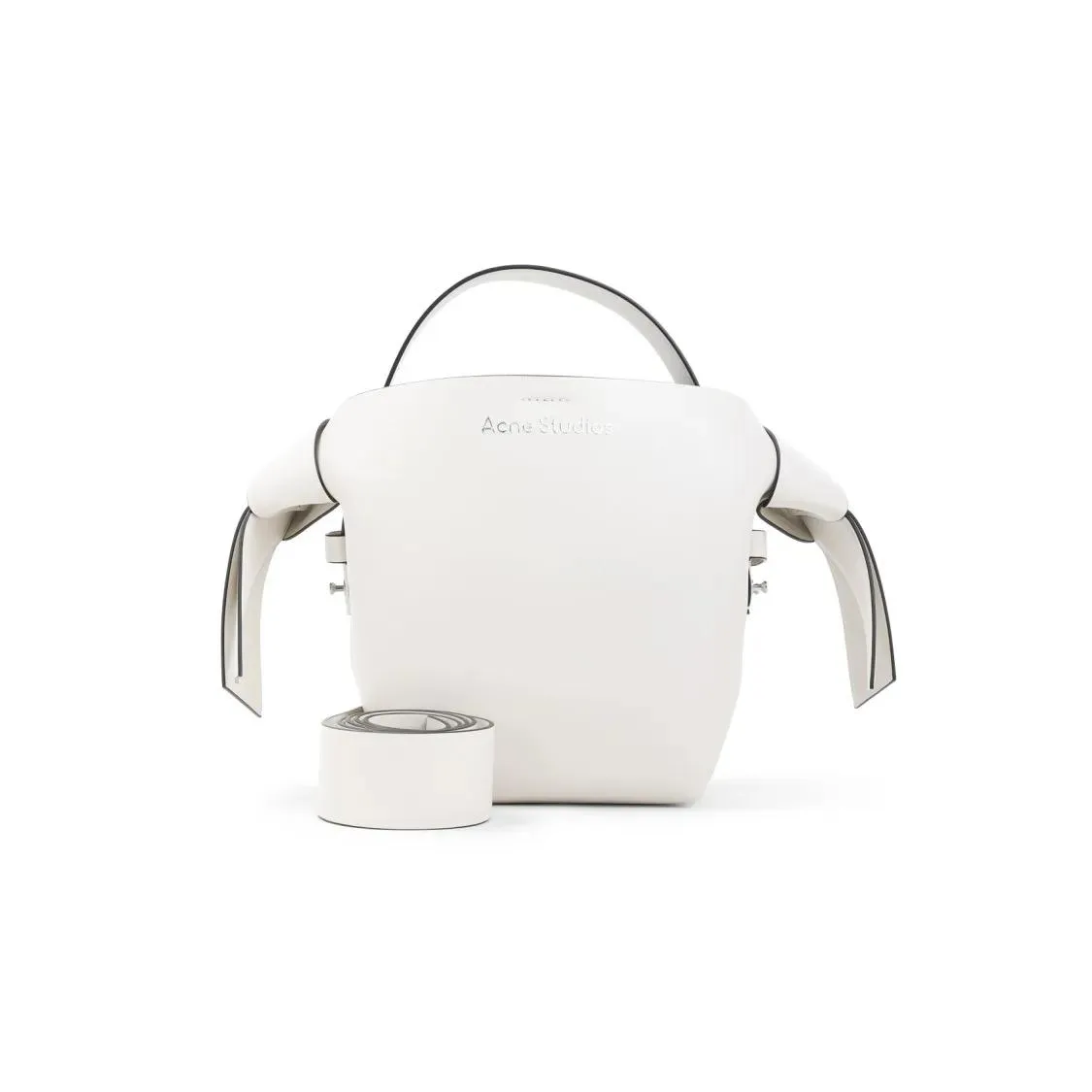   Acne Studios  Musubi Mini Bag White  Schultertasche 