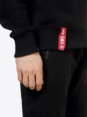 ALPHA INDUSTRIES Sweatshirt in Schwarz
