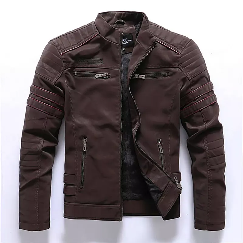Asfrinta | Stylische Herren Lederjacke