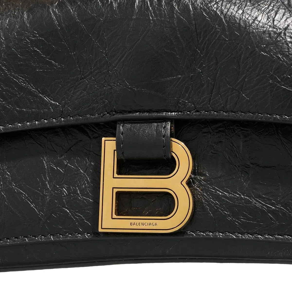   Balenciaga  Crush Chain Bag Black  Schultertasche 