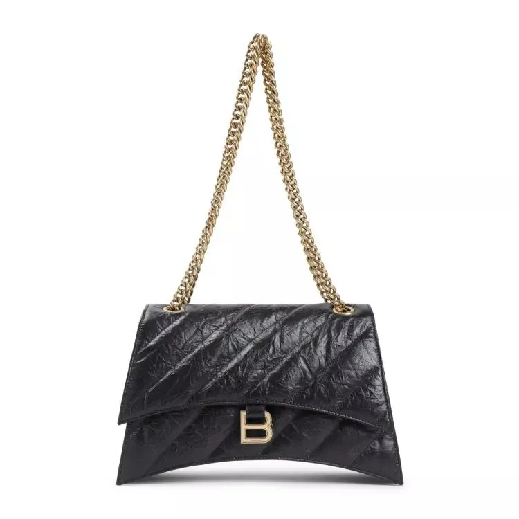   Balenciaga  Crush Chain M Bag Black  Schultertasche 