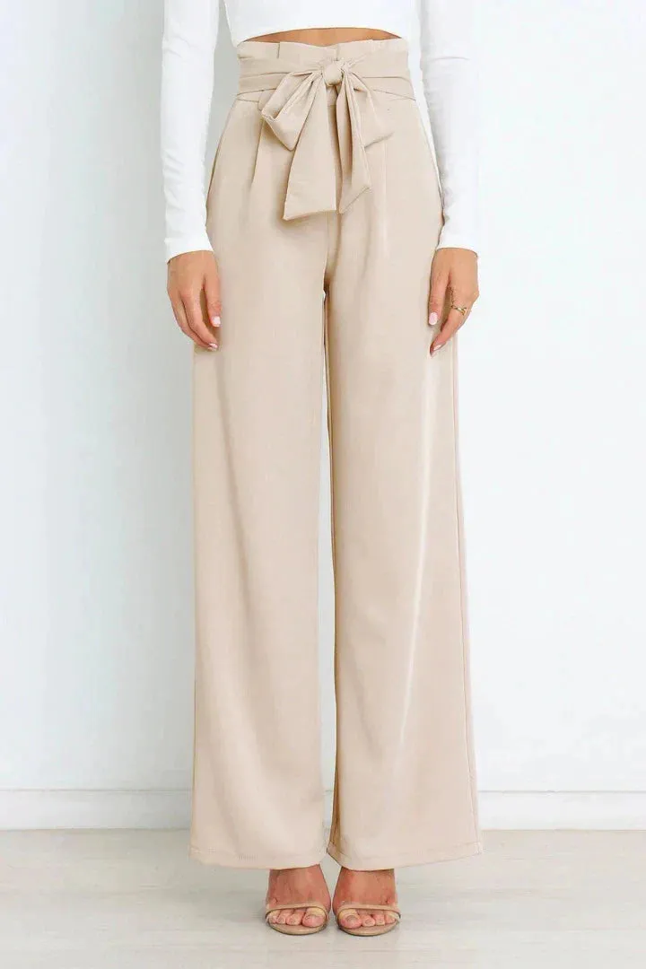 Elegante Hose mit weitem Bein