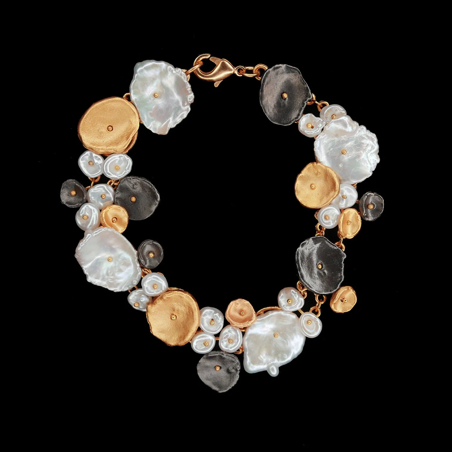 Flusskieselsteine - Armband
