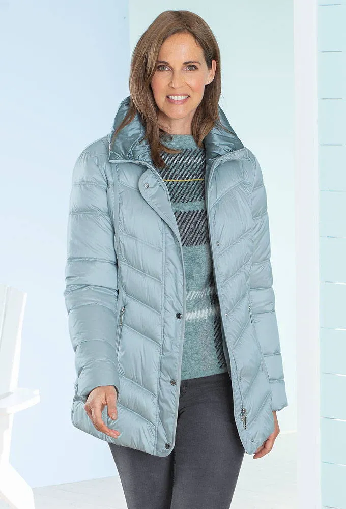 Green Goose Damen Leichtstepp-Jacke