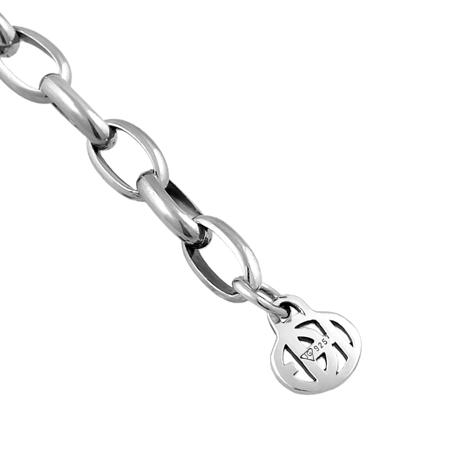   Haze & Glory  Armband Gliderarmband - Chunky Perle 925 Silber silber  Armband 