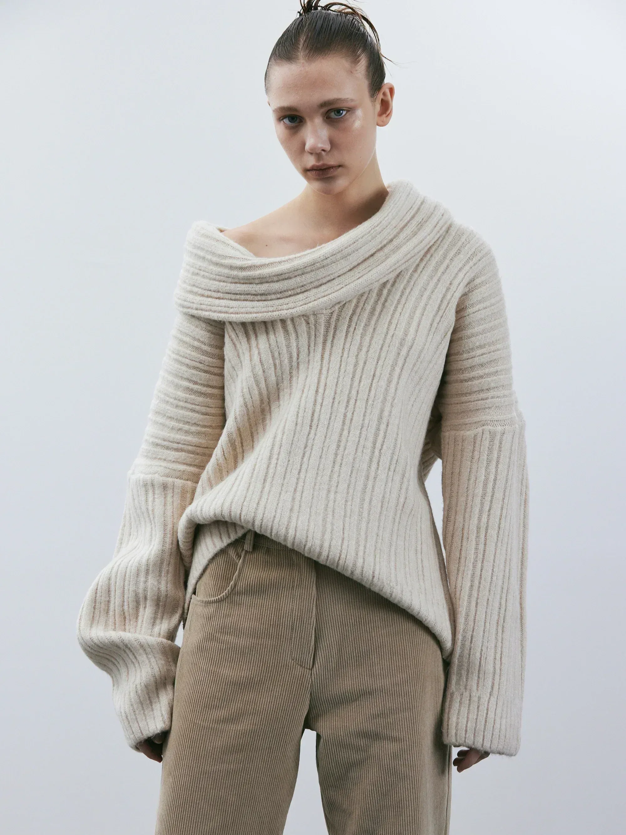 Heidi-Mode | Damen Oversized Strickpullover