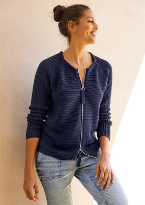 heine Strickjacke in marine