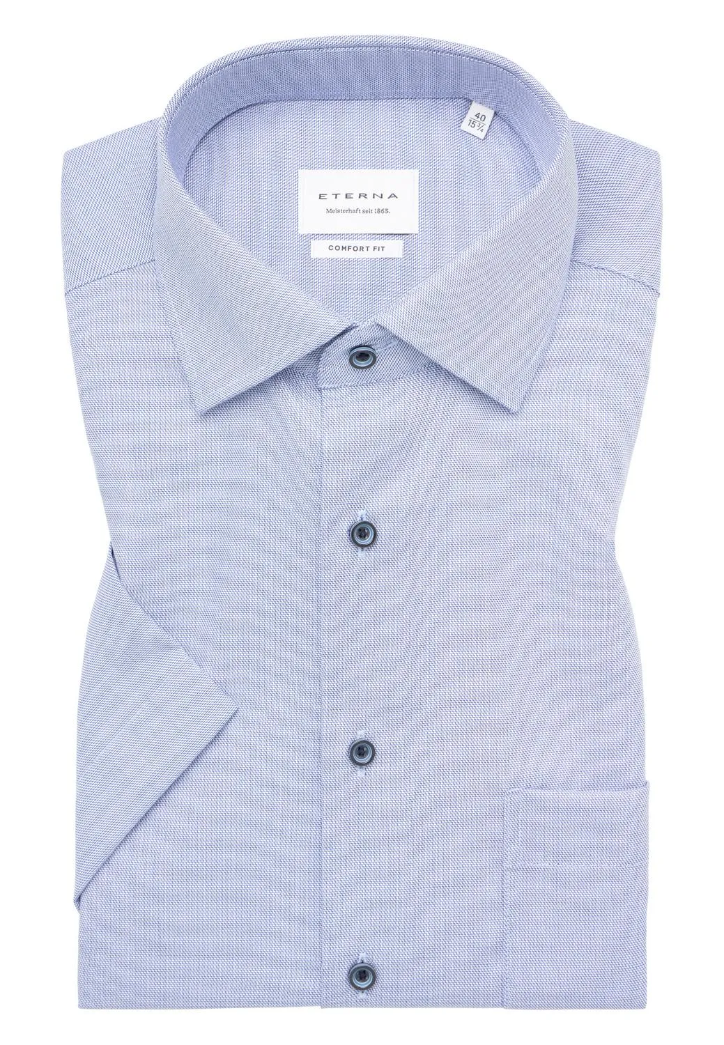 Hemd Twill Kurzarm