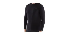 Herren Bambus T-Shirt mit Merinowolle Viking TERES schwarz XL