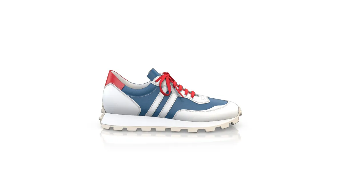 Herren Leder Laufschuhe 54799