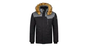 Herren Winterjacke Kilpi ALPHA-M schwarz