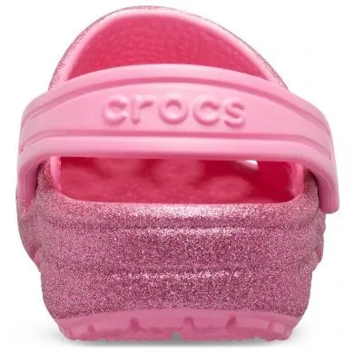 Kinderschuhe Crocs CLASSIC GLITTER rosa 32-33
