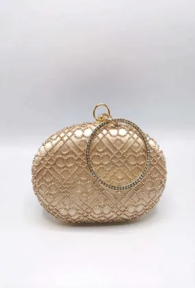 Minaudière mit Ring