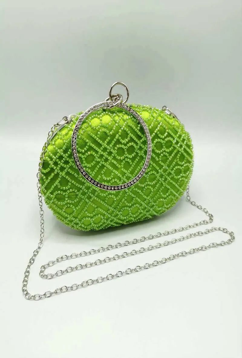 Minaudière mit Ring