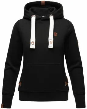 Navahoo Damlaa ladies hoodie sweatshirt hoodie Schwarz-Gr.S
