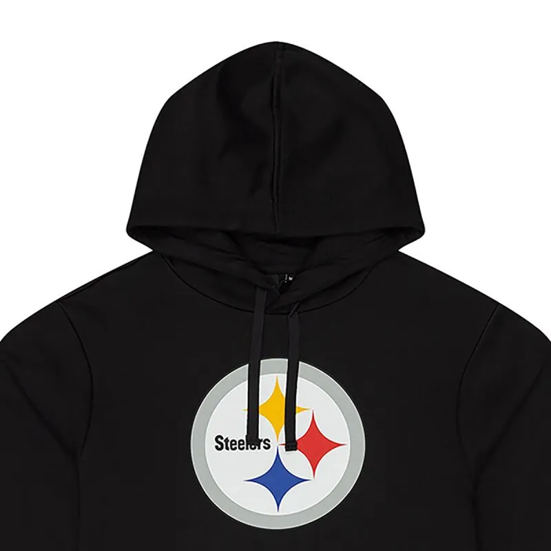 New Era Herren Hoodie NFL Pittsburgh Steelers Logo schwarz