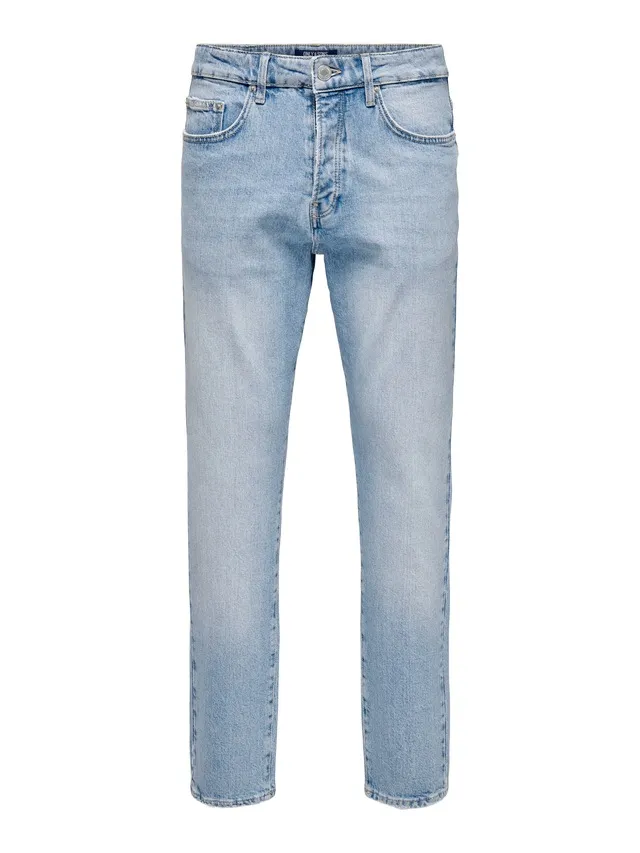 ONLY & SONS Relax-fit-Jeans »ONSYOKE TAPERED WB 7850 DOT DNM NOOS« online kaufen | Jelmoli-Versand