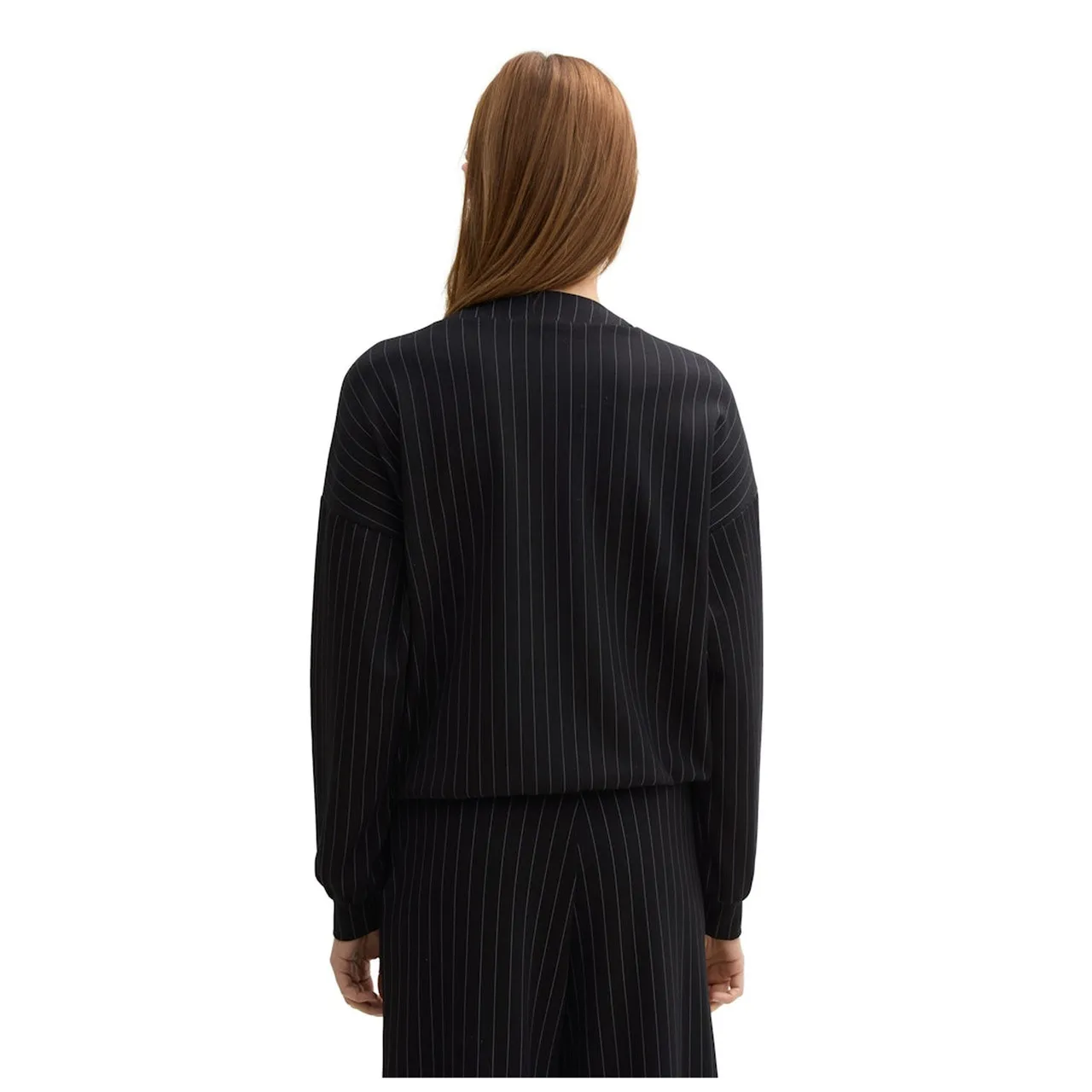 Pinstripe Sweatshirt