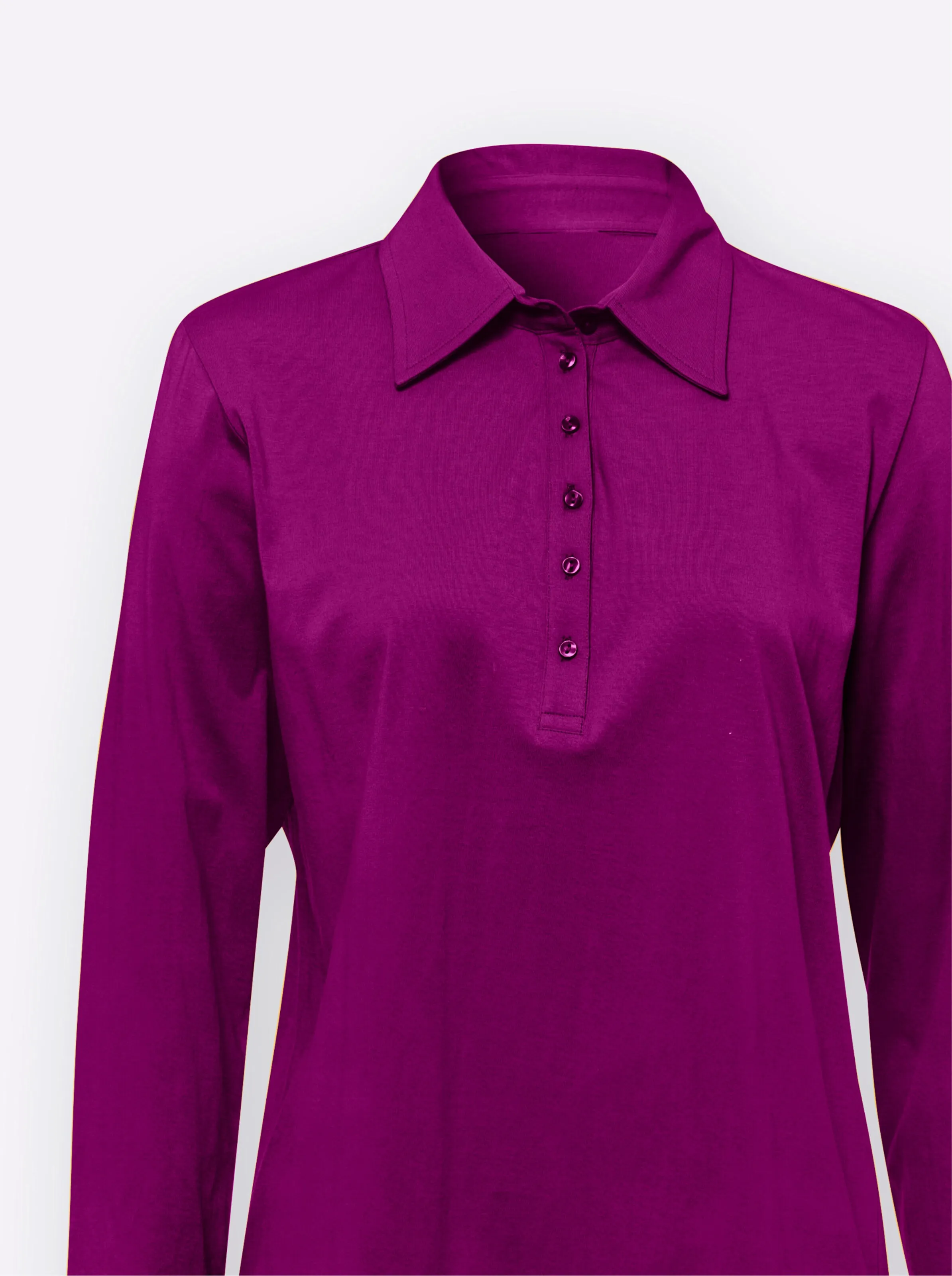 Poloshirt in beere