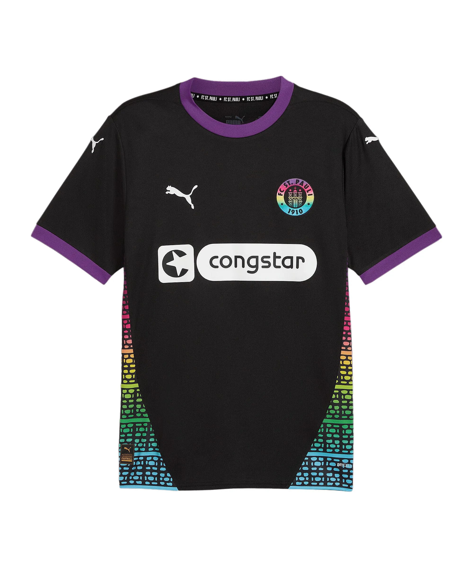 PUMA FC St. Pauli Trikot 3rd 2024/2025 Schwarz F03