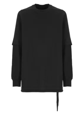   Rick Owens  Black Cotton Sweatshirt Black  Sweatshirts 