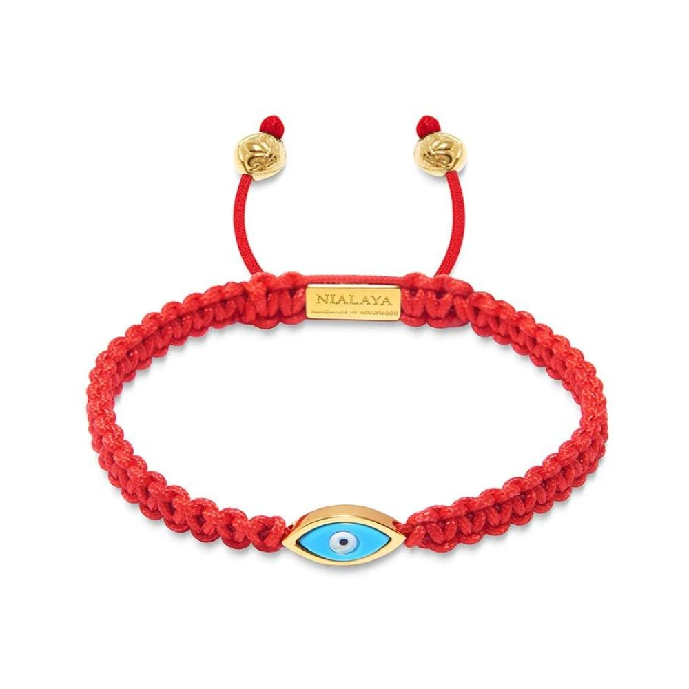 Rotes Schnur Böses Auge Armband