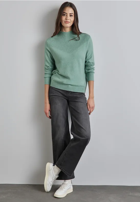 Street One Strukturmix-Pullover 