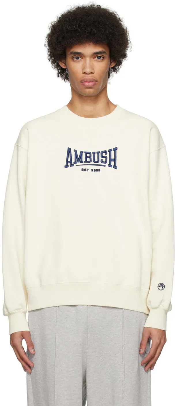 Sweatshirt Ambush Embroidered Sweatshirt BMBA001S24FLE0013145