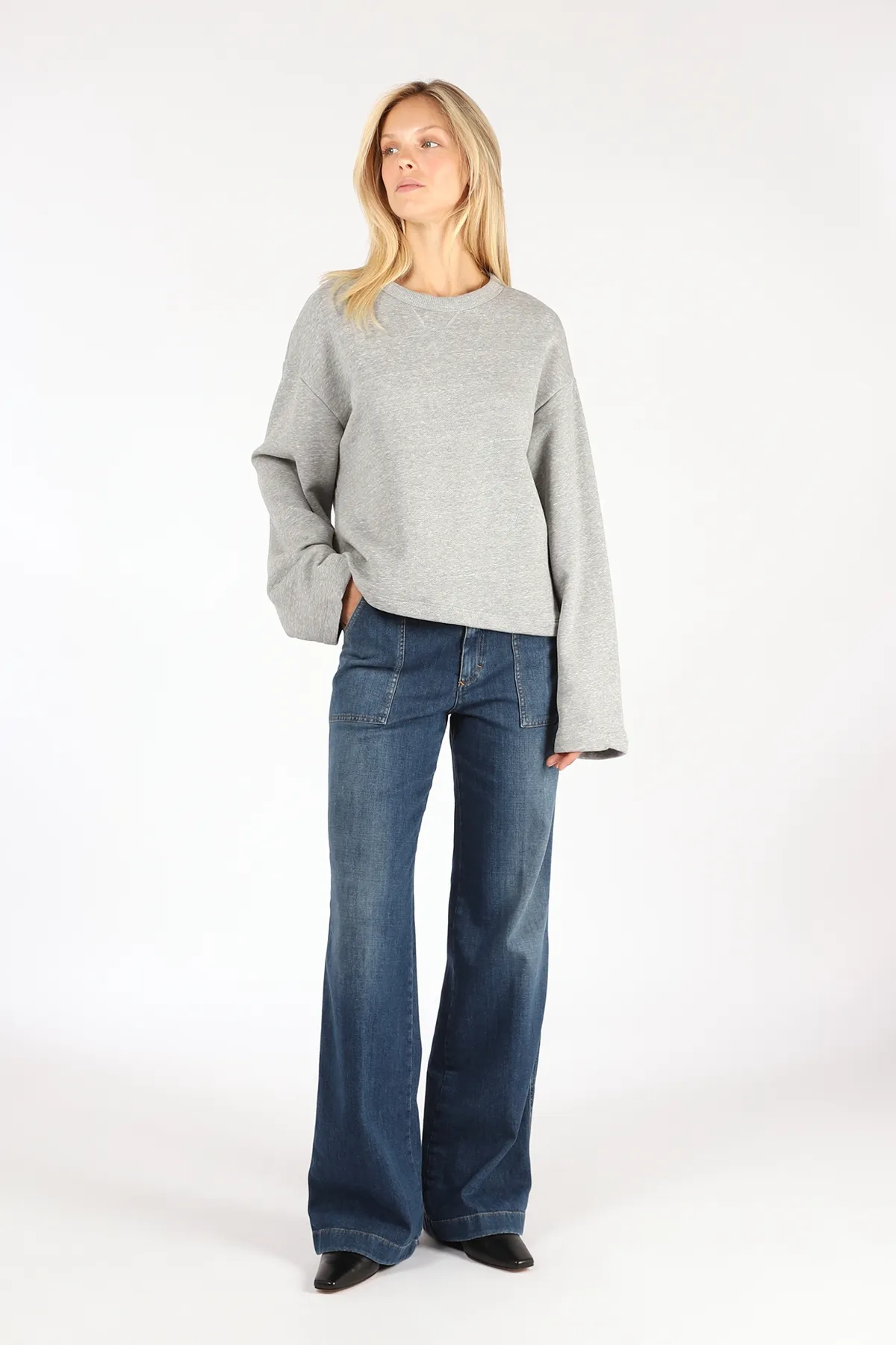 Sweatshirt aus Baumwollmix