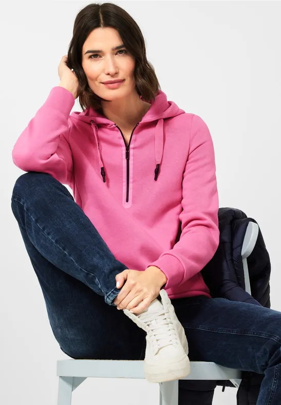 Sweatshirt im Troyer Style