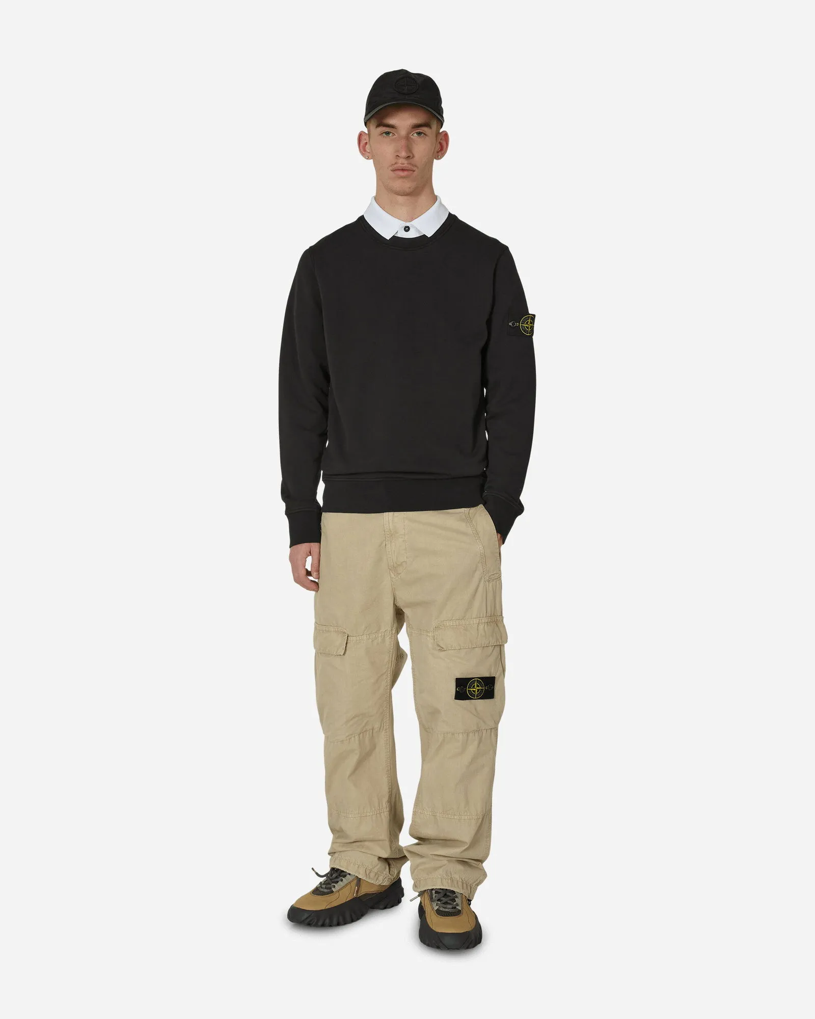 Sweatshirt Stone Island Garment Dyed Crewneck Sweatshirt 801563051 A0029