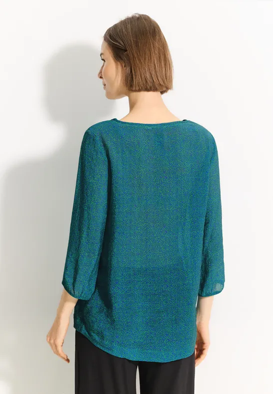 Tunika Bluse mit Print