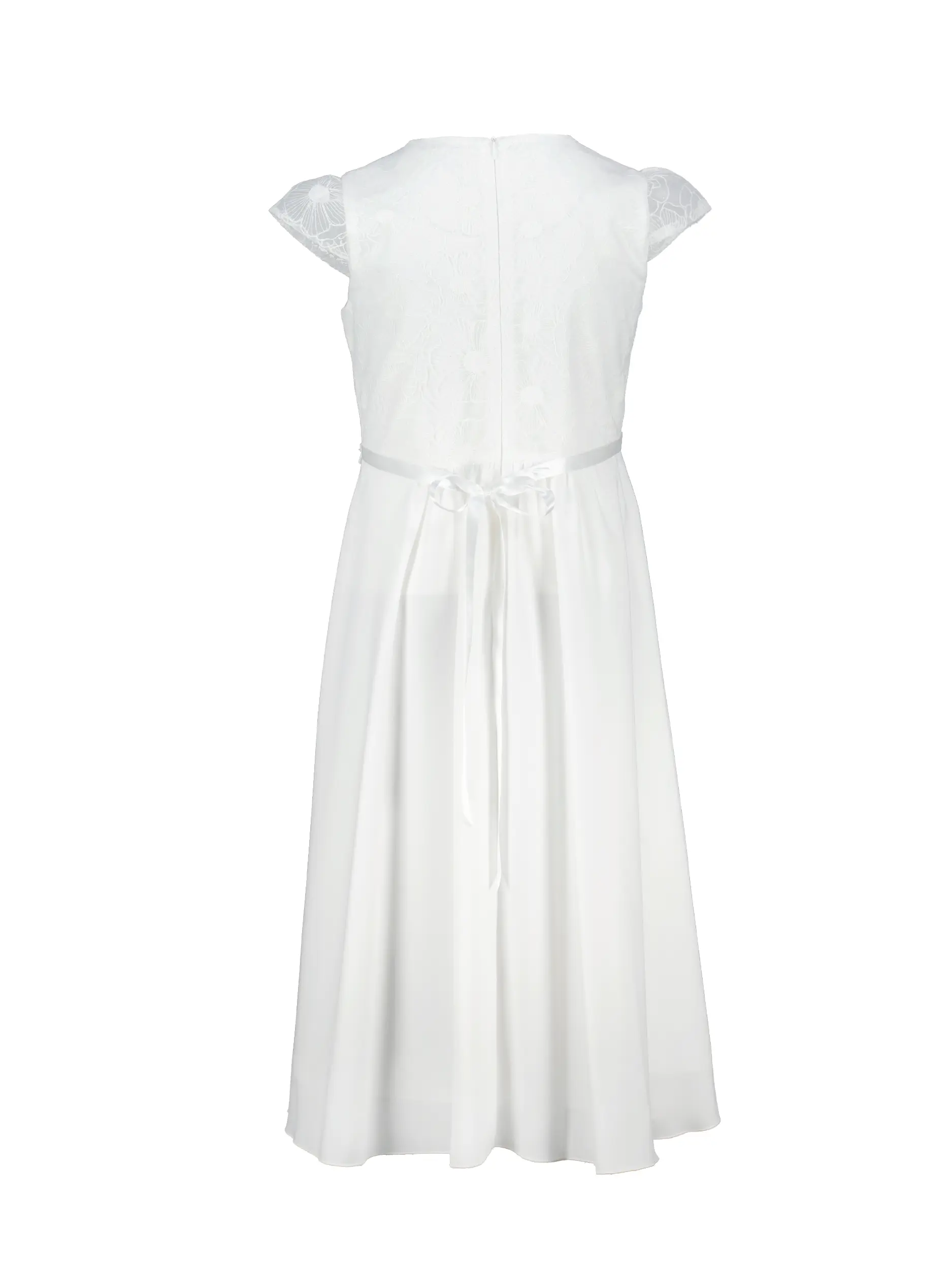 Weise Mädchen Kommunionkleid  für Kinder